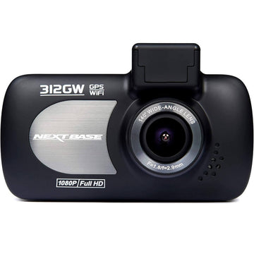 Nextbase 312GW Full HD 1080P 2.7" Screen In-Car Dash Camera with 140° Viewing Angle WiFi & GPS, Night Vision Automatic & Loop Recording (Amazon Container Product Without Box) - Imported from UK